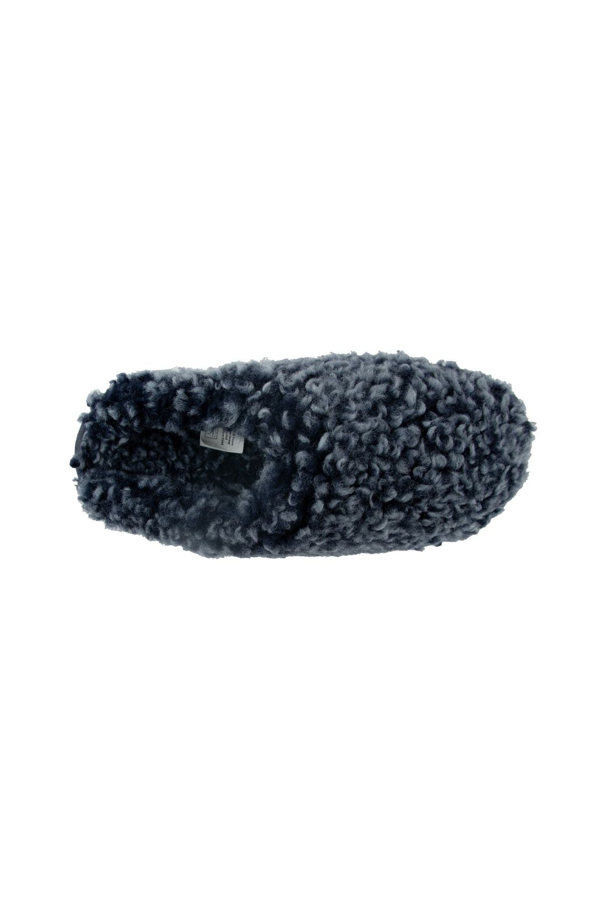 Hakiki Kürklü Ev Terliği 191213 Lacivert