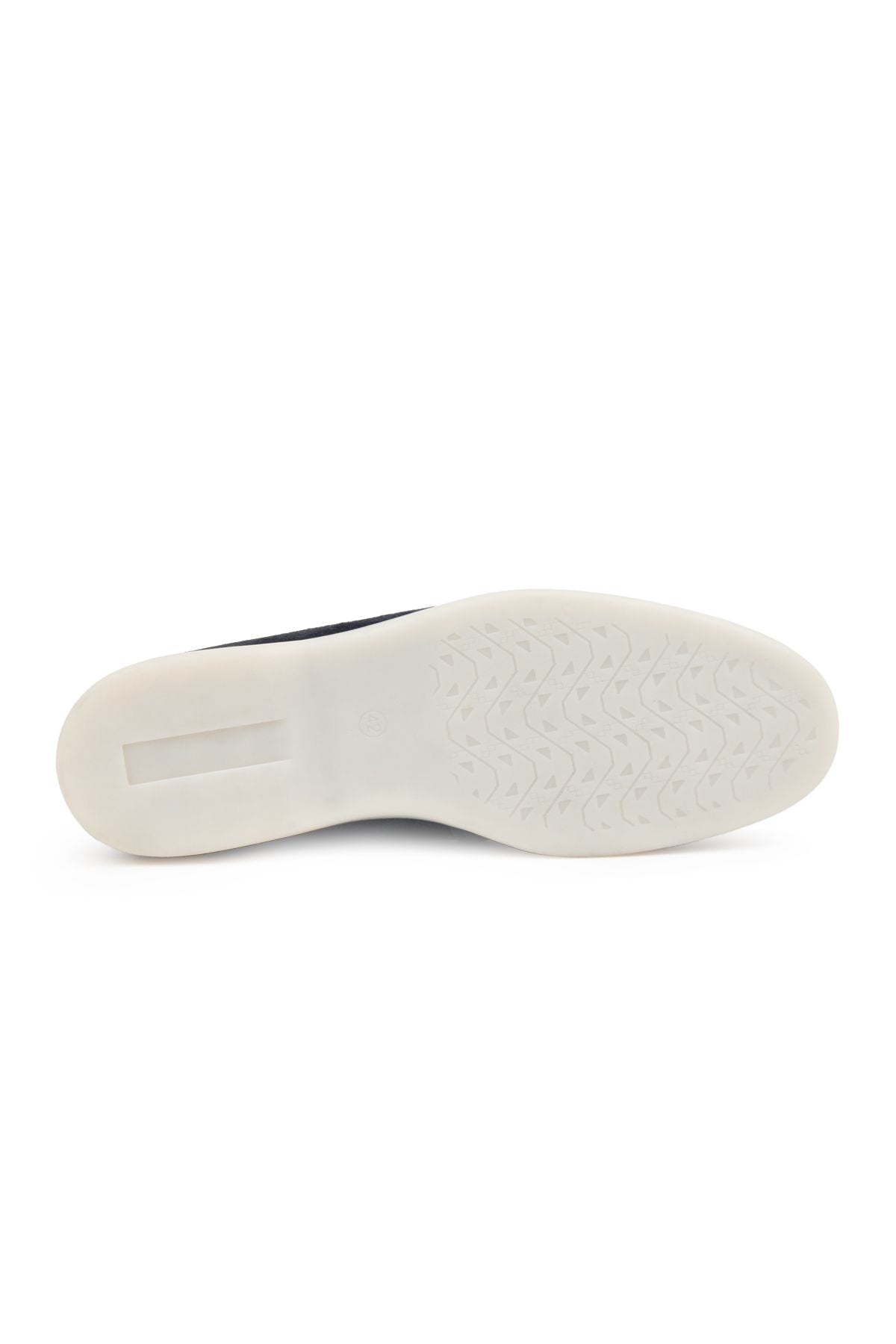 Hakiki Süet Erkek Düz Loafer 500911 Lacivert