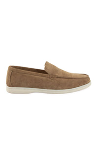 Genuine Suede Men's Flat Loafer 500911 Sahara