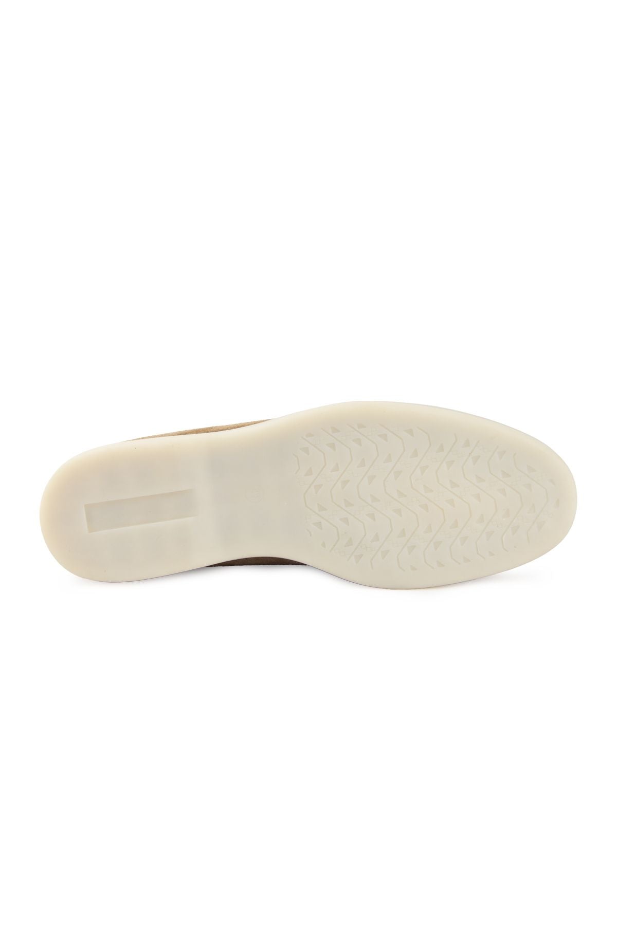 Hakiki Süet Erkek Düz Loafer 500911 Sahra
