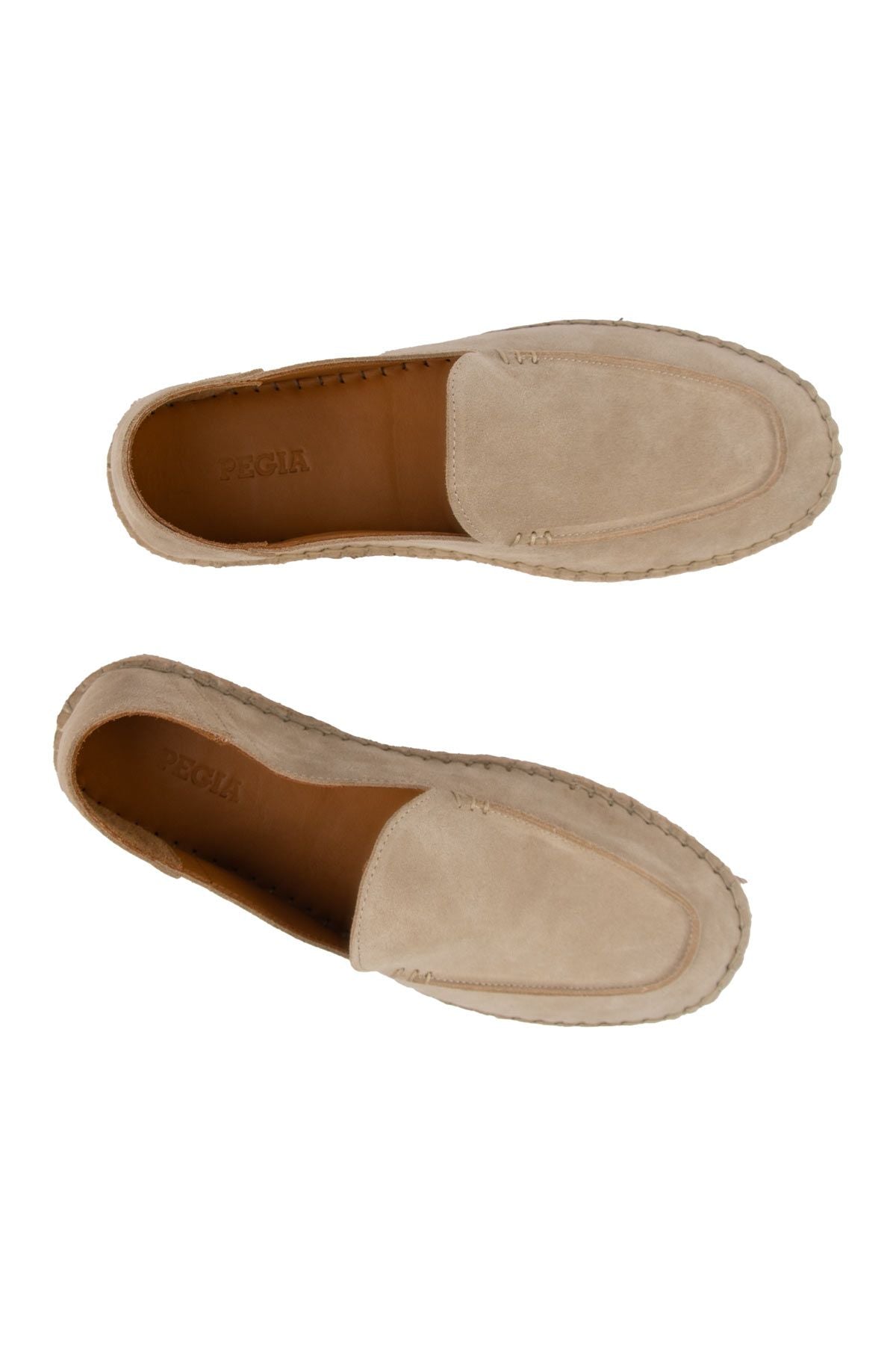 Hakiki Süet Erkek Espadril DG5024 Sahra