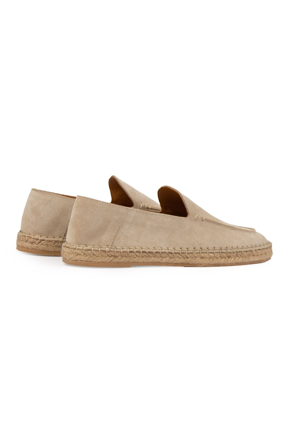 Hakiki Süet Erkek Espadril DG5024 Sahra