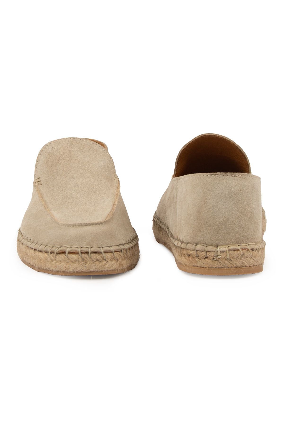 Hakiki Süet Erkek Espadril DG5024 Sahra