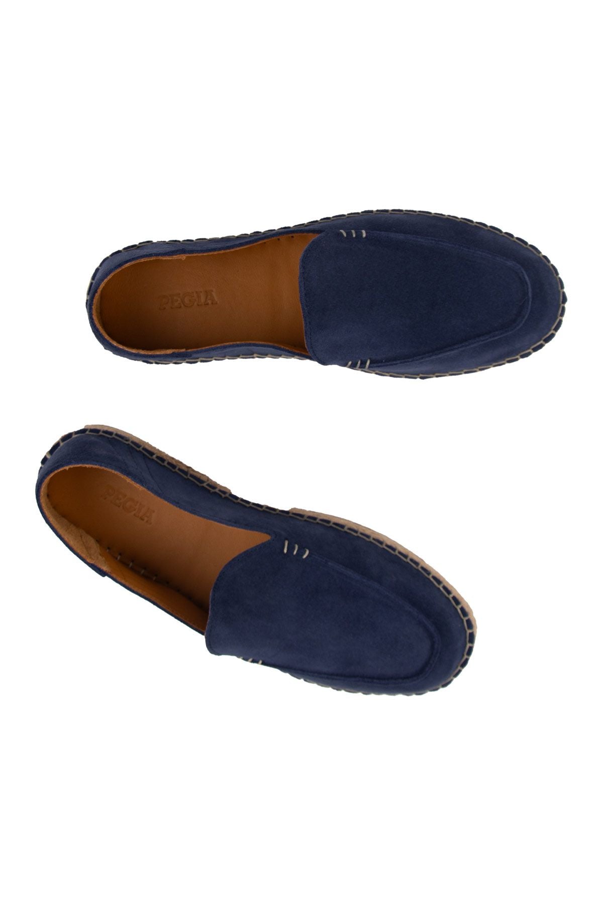 Hakiki Süet Erkek Espadril DG5024 Denim