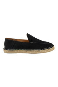 Genuine Suede Men's Espadrilles DG5024 Black