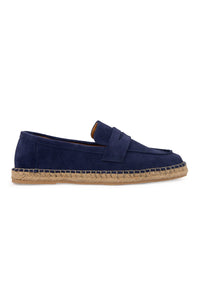 Genuine Suede Men's Espadrilles DG5025 Denim