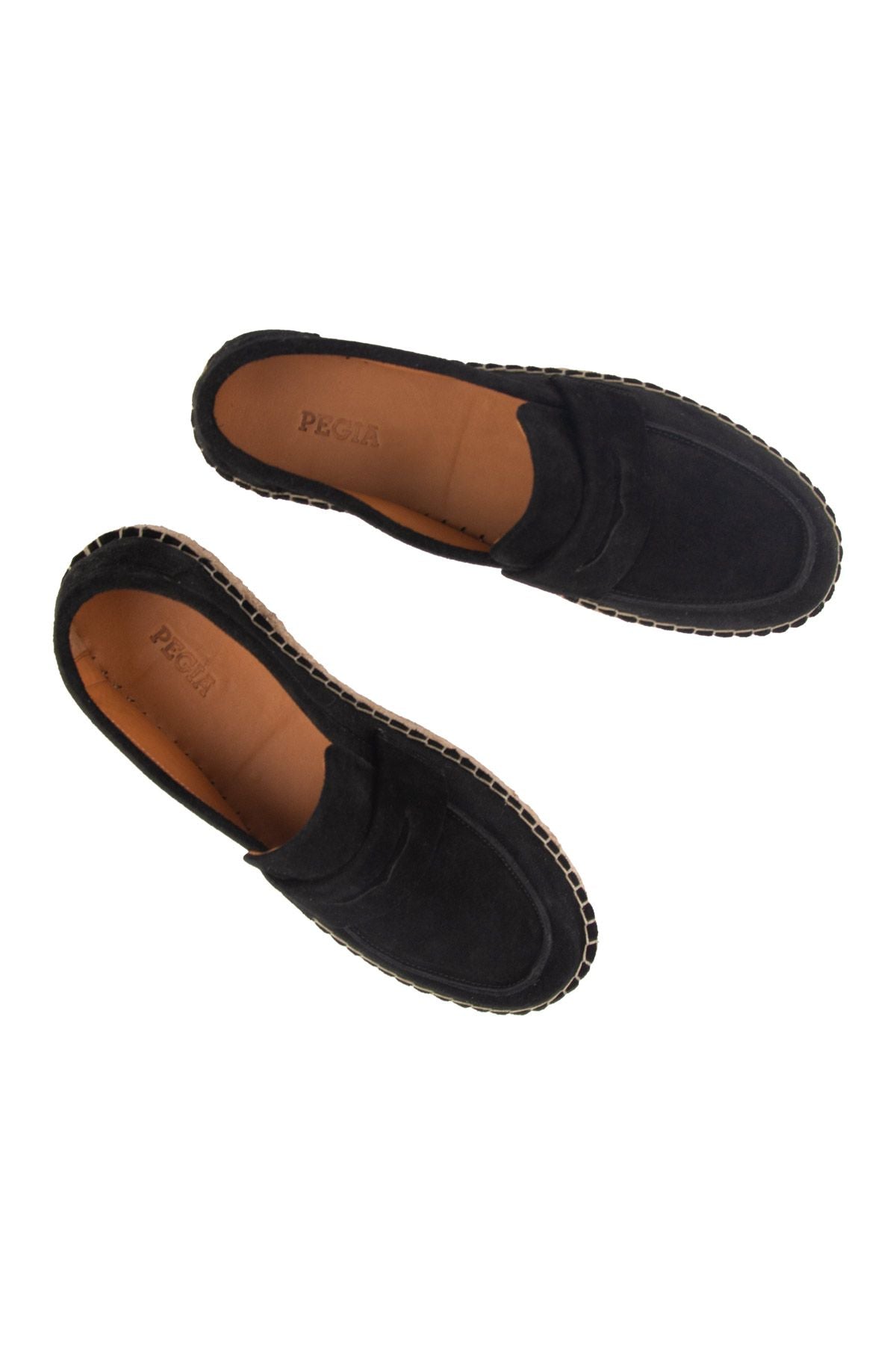 Hakiki Süet Erkek Espadril DG5025 Siyah