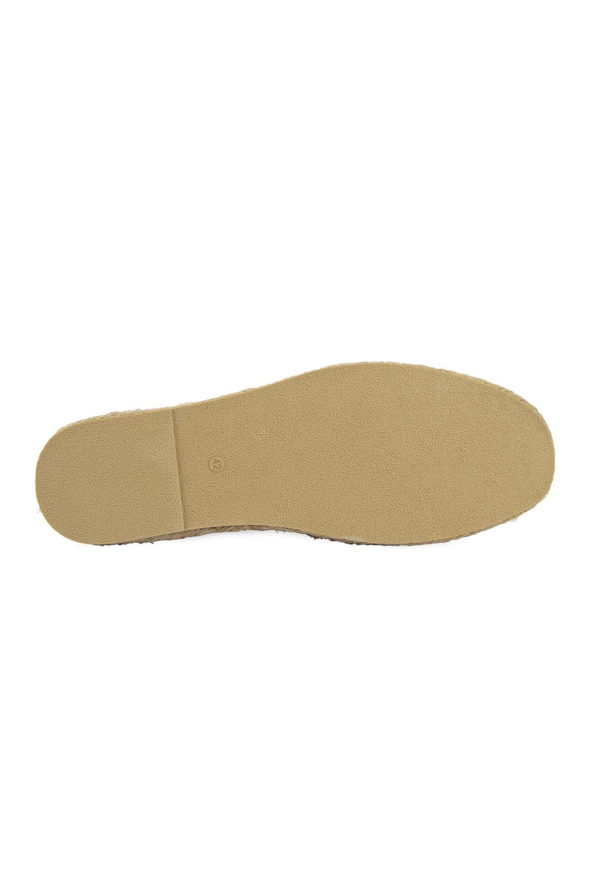 Hakiki Süet Erkek Espadril DG5025 Sahra