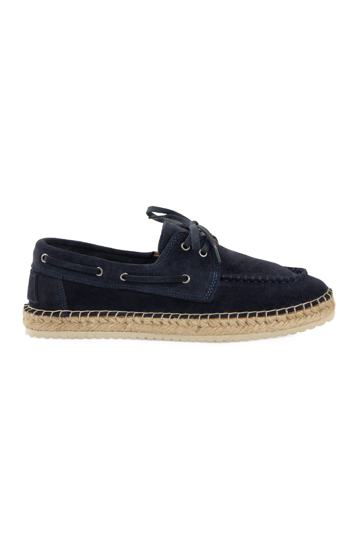 Hakiki Süet Erkek Espadril DG5026 Lacivert