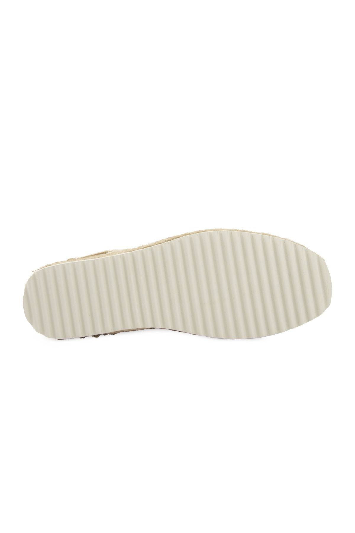 Hakiki Süet Erkek Espadril DG5026 Sahra