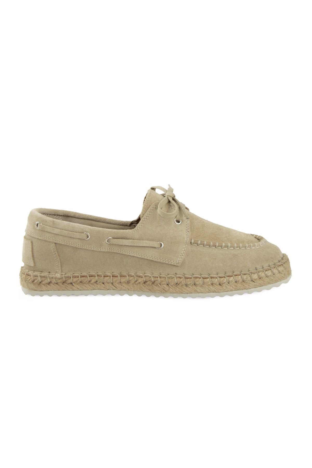 Hakiki Süet Erkek Espadril DG5026 Sahra