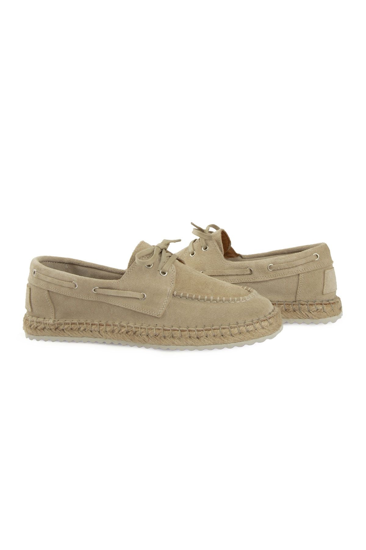 Hakiki Süet Erkek Espadril DG5026 Sahra