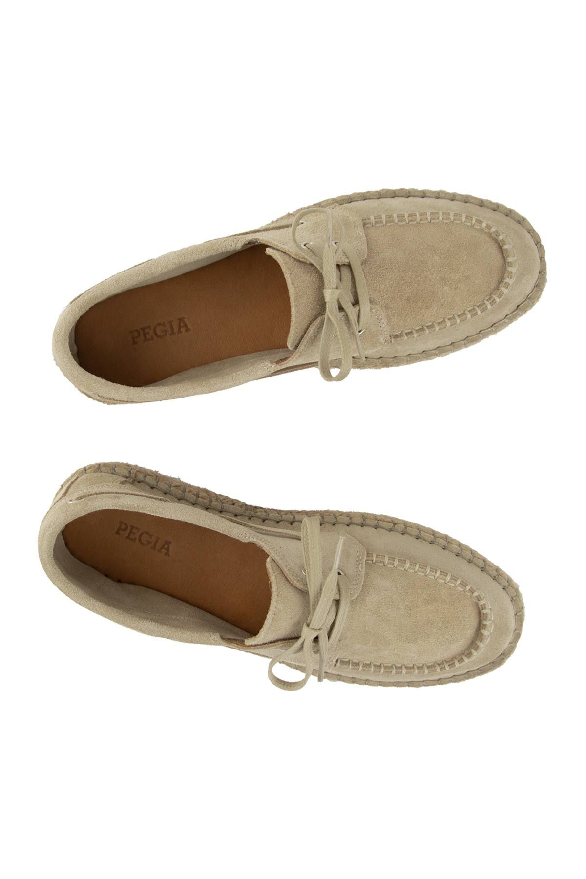 Hakiki Süet Erkek Espadril DG5026 Sahra