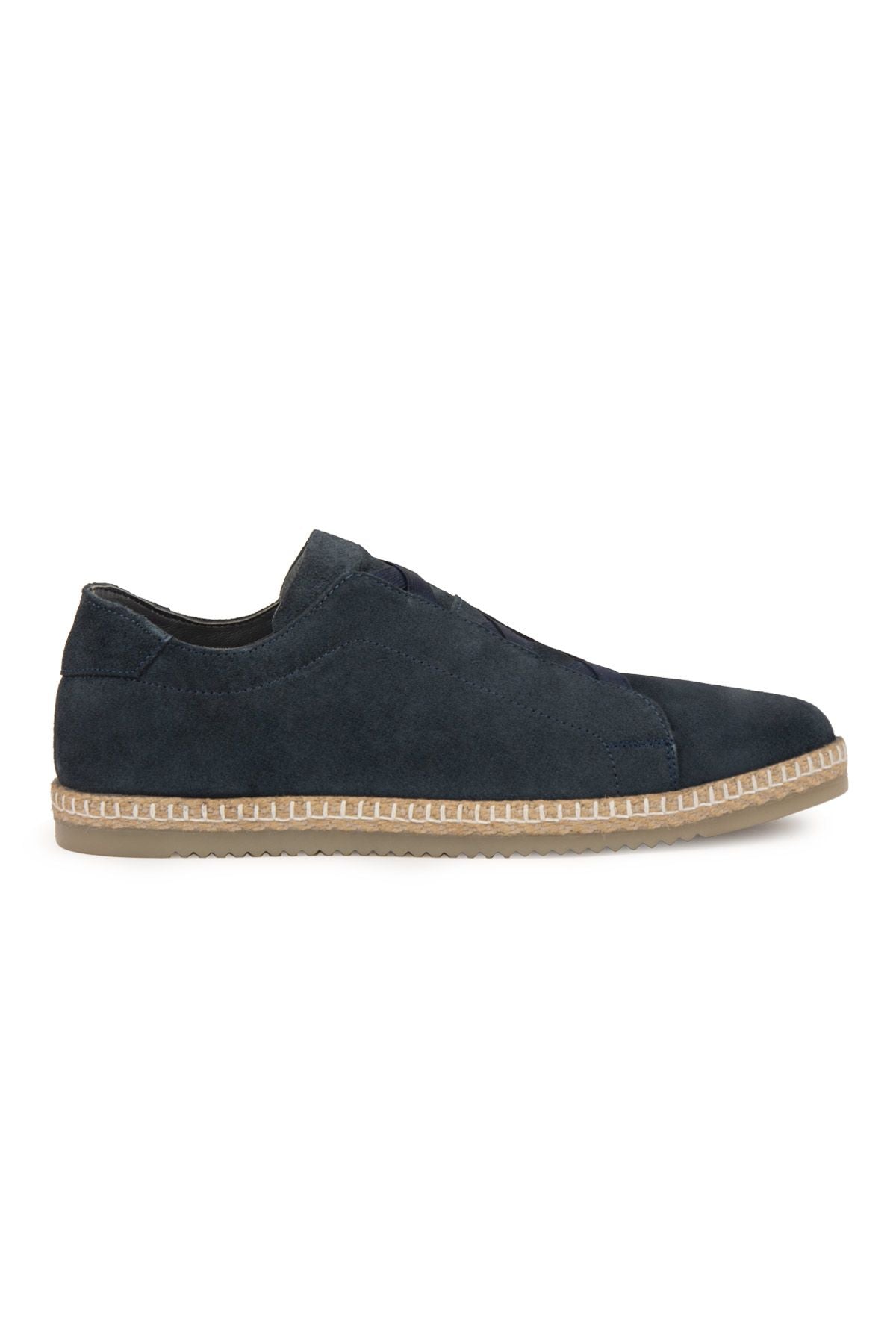 Hakiki Süet Erkek Espadril DG5031 Lacivert