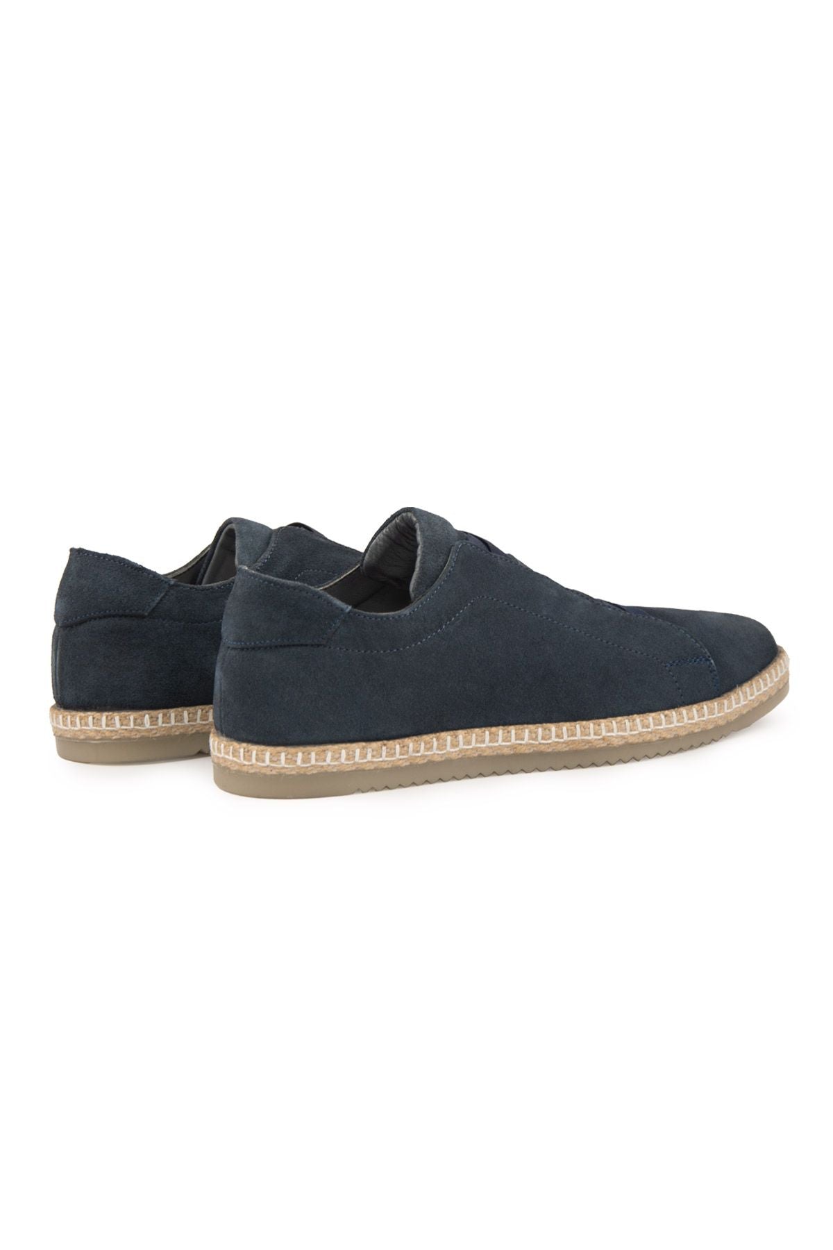 Hakiki Süet Erkek Espadril DG5031 Lacivert