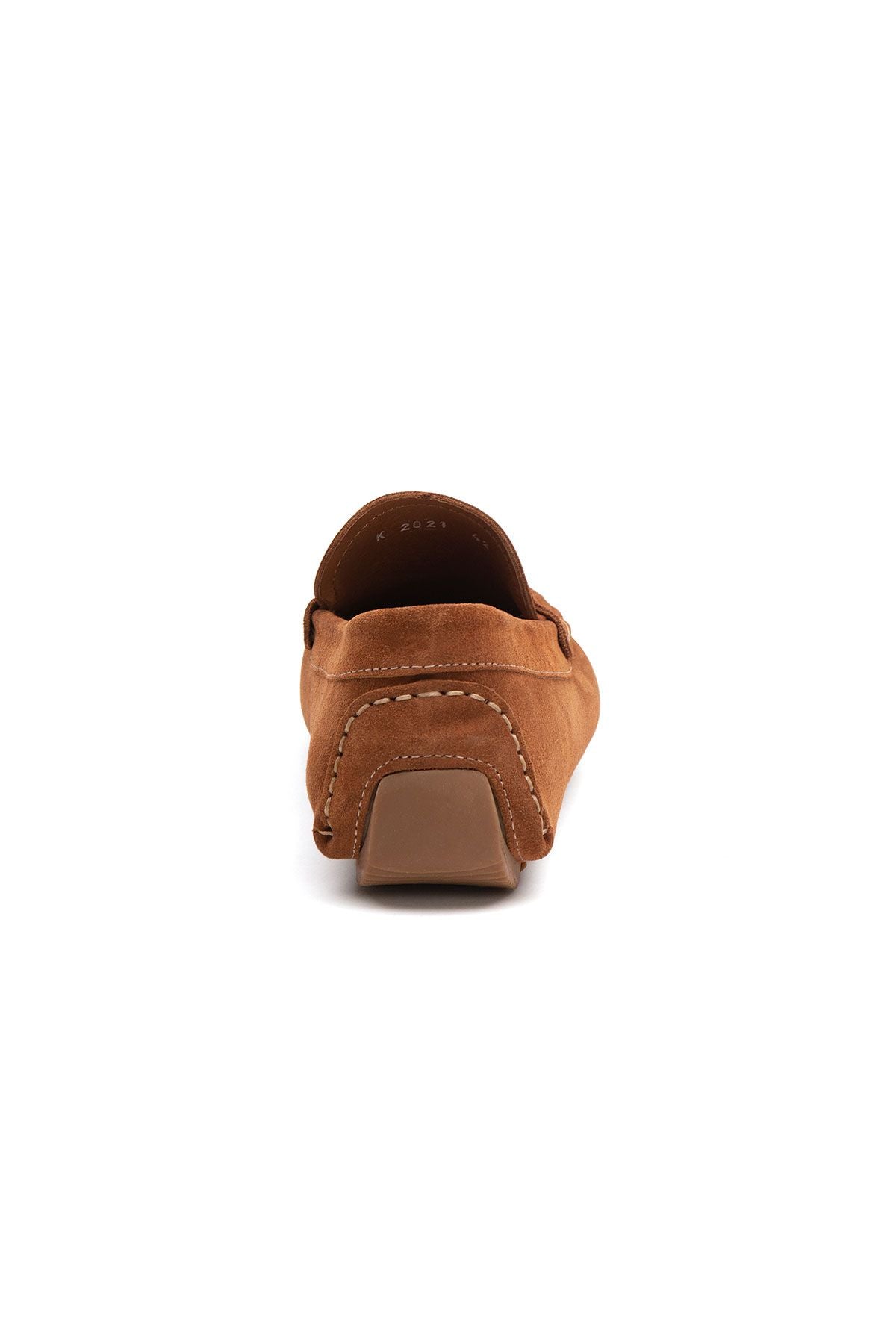 Hakiki Süet Erkek Loafer Ayakkabı 500901 Taba