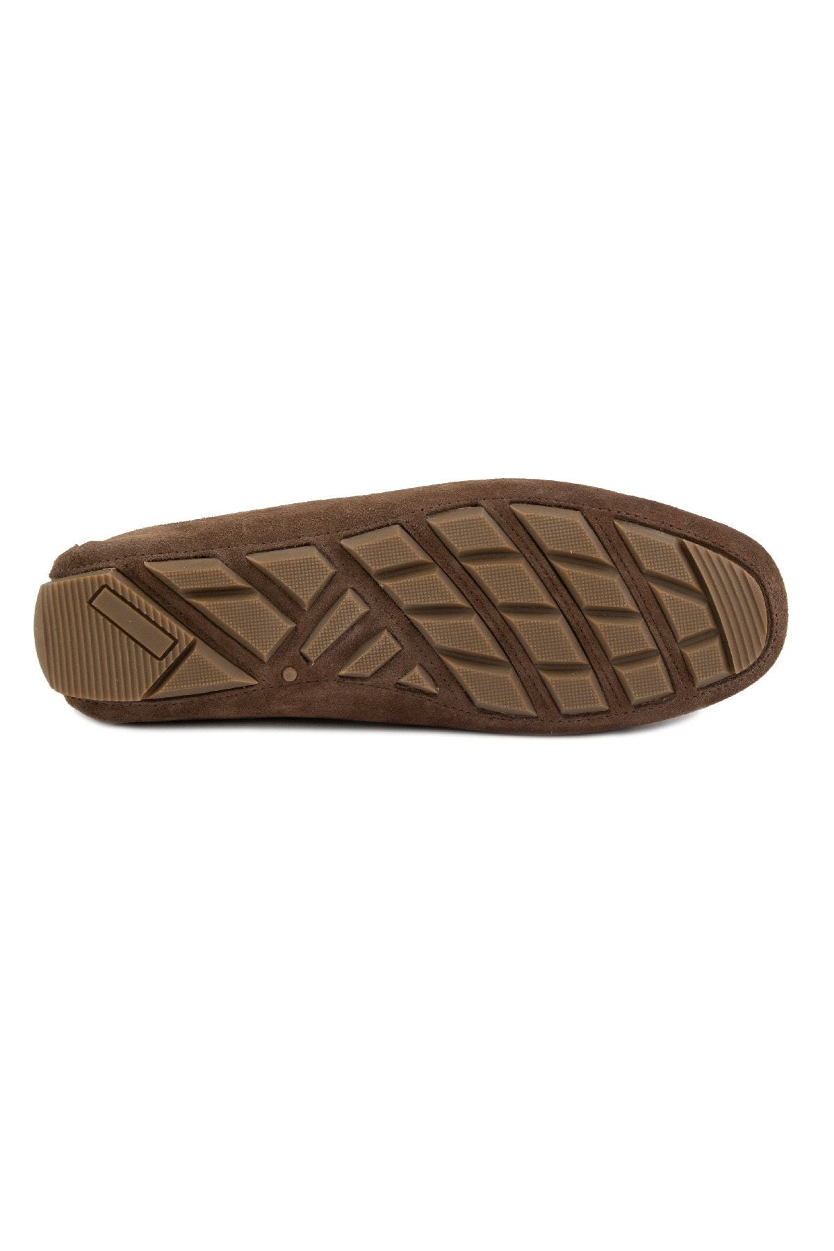 Hakiki Süet Erkek Loafer Ayakkabı 500901 Kahve