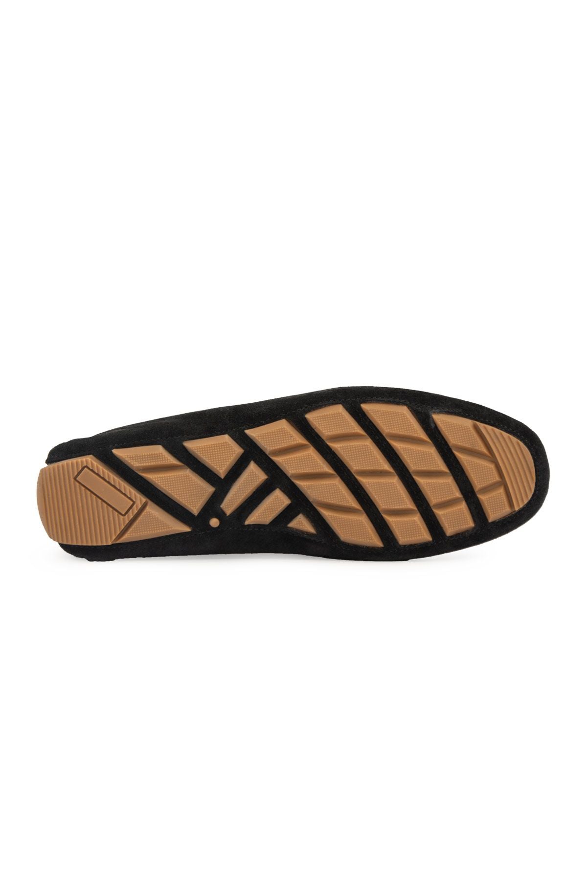 Hakiki Süet Erkek Loafer Ayakkabı 500901 Siyah