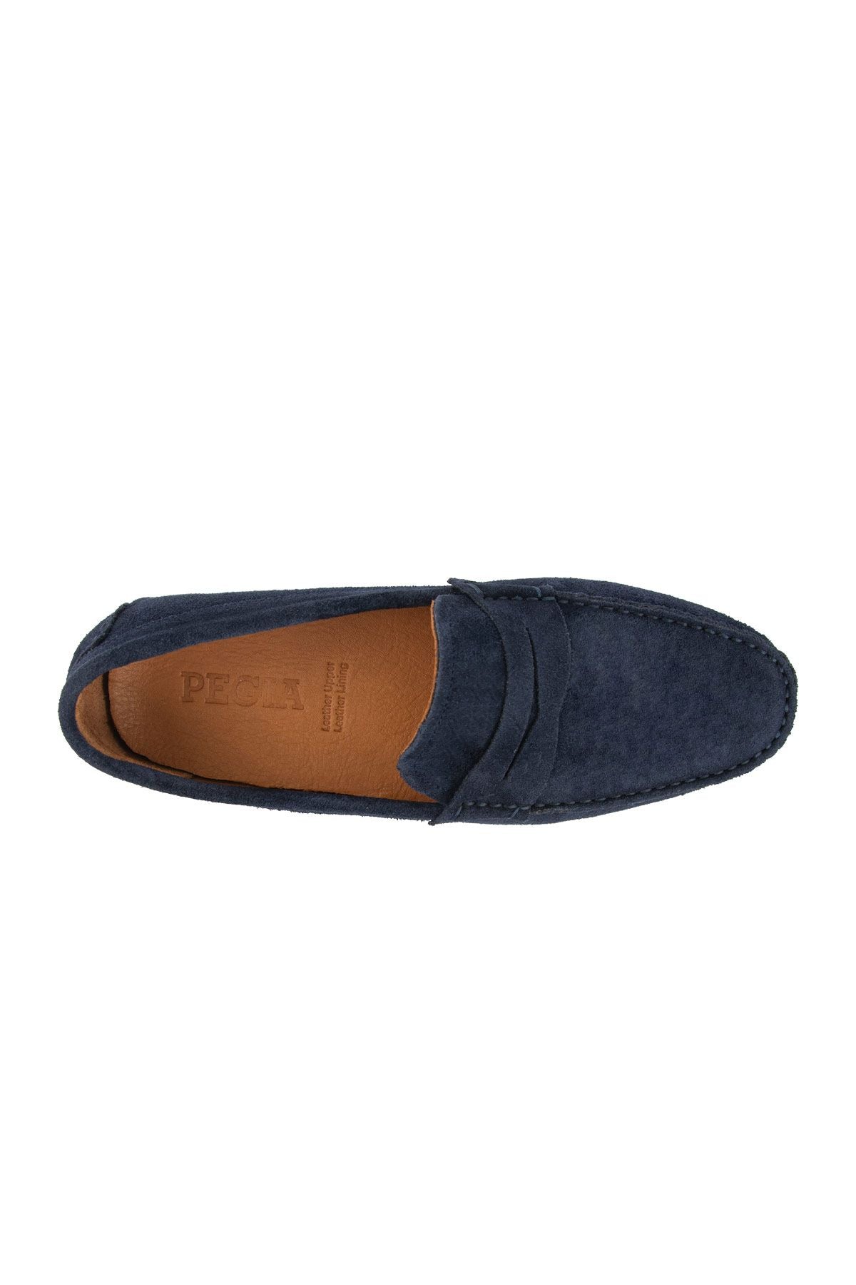 Hakiki Süet Erkek Loafer Ayakkabı 500901 Lacivert