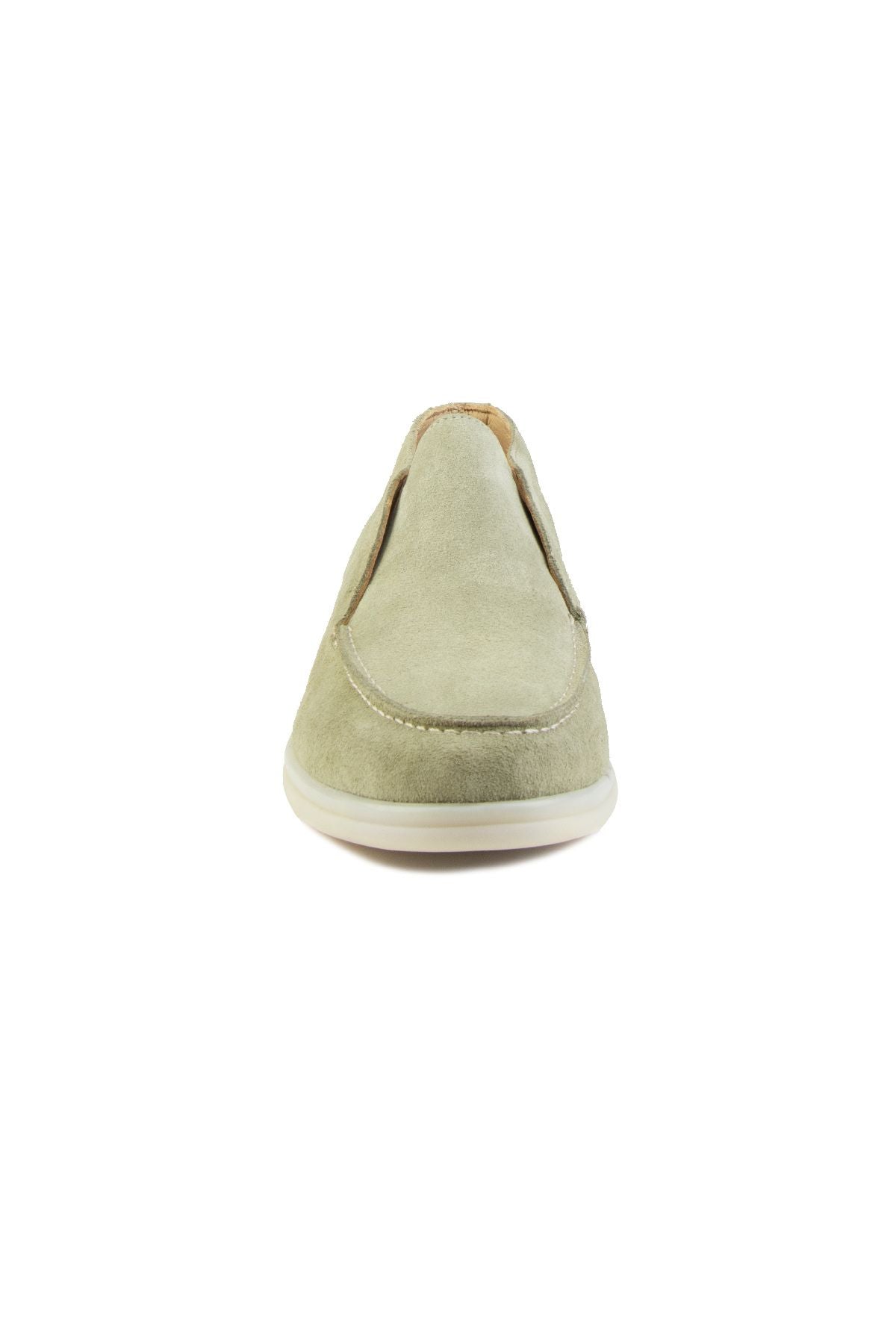 Hakiki Süet Erkek Loafer Bot 500912 Mint