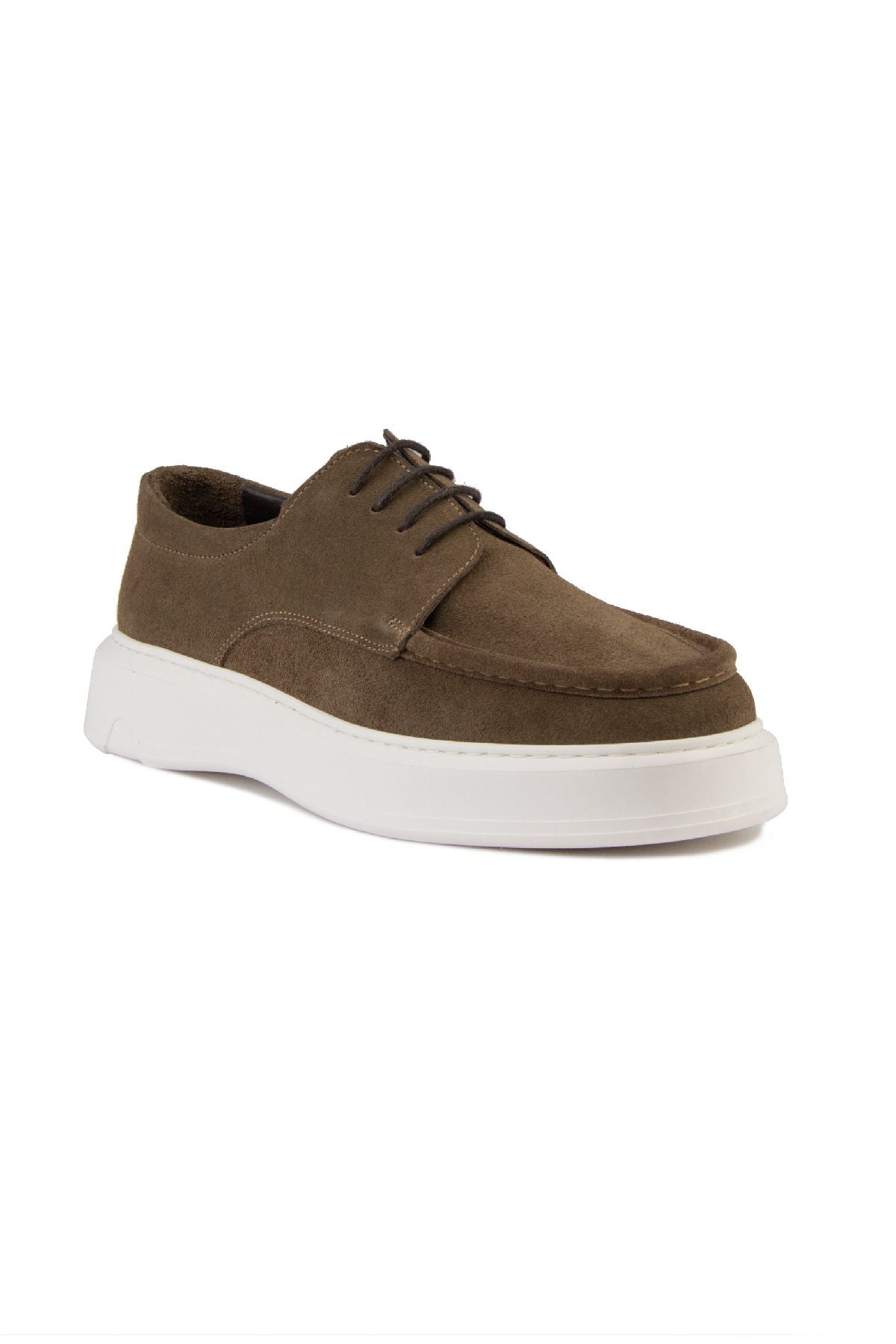 Hakiki Süet Erkek Loafer DG5002 Taba