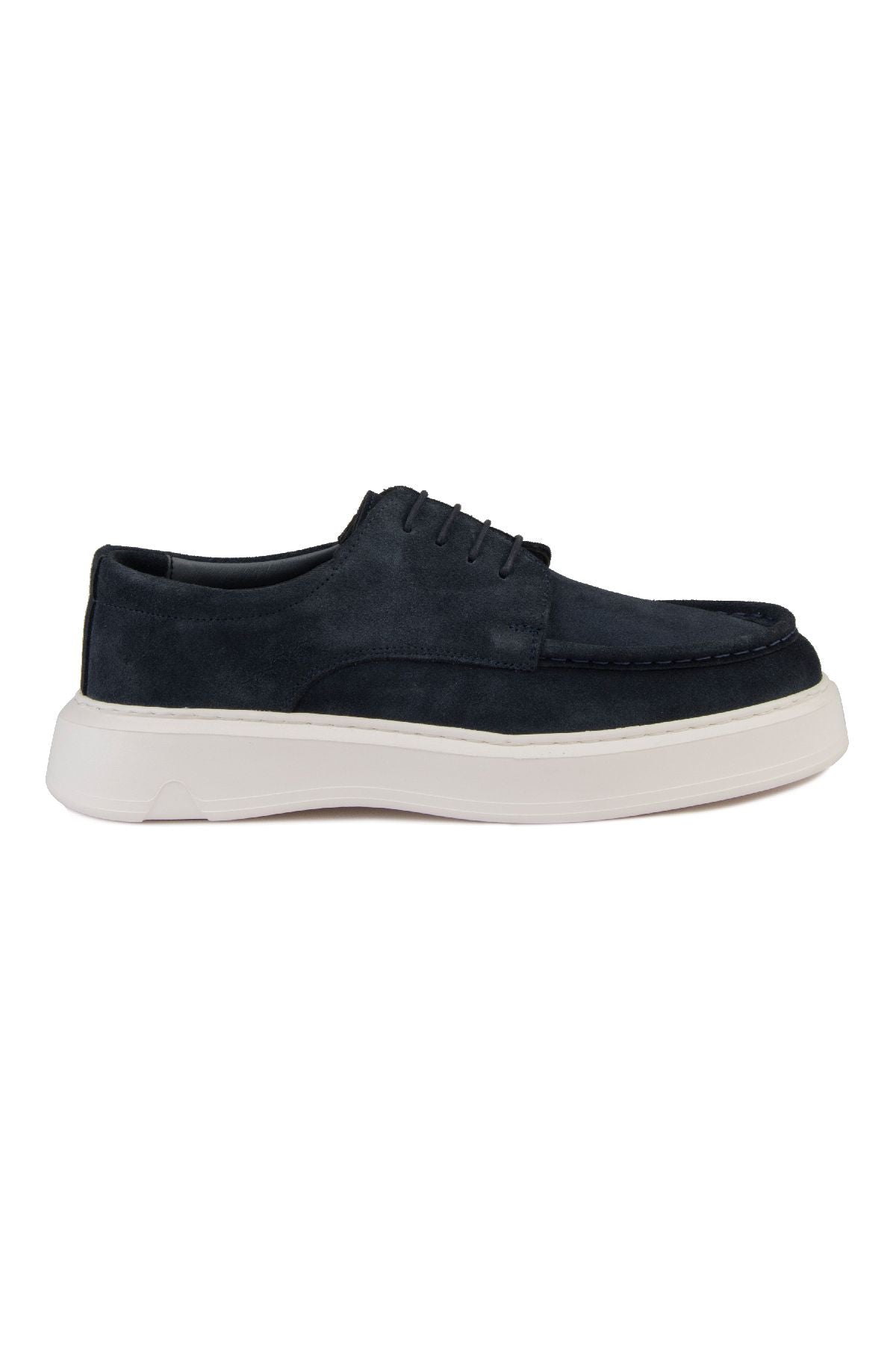 Hakiki Süet Erkek Loafer DG5002 Lacivert