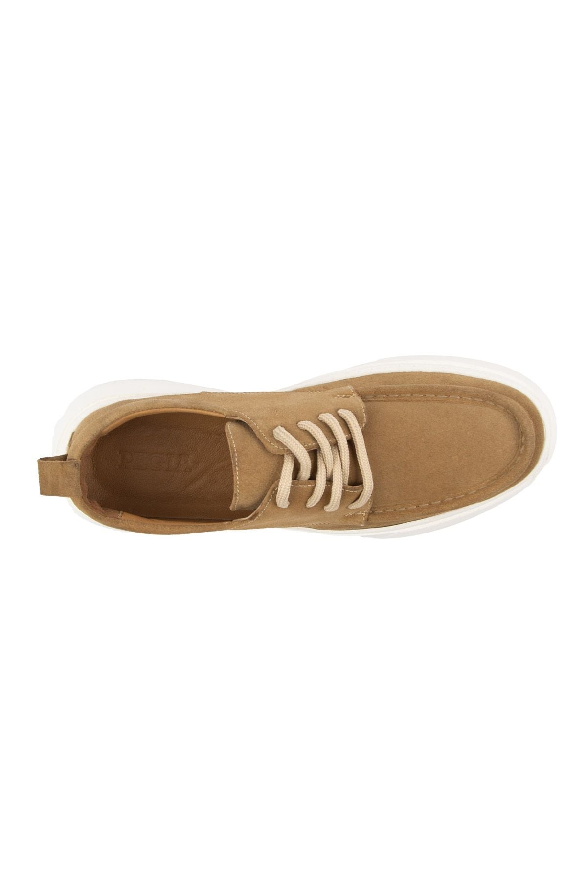 Hakiki Süet Erkek Loafer DG5029 Taba