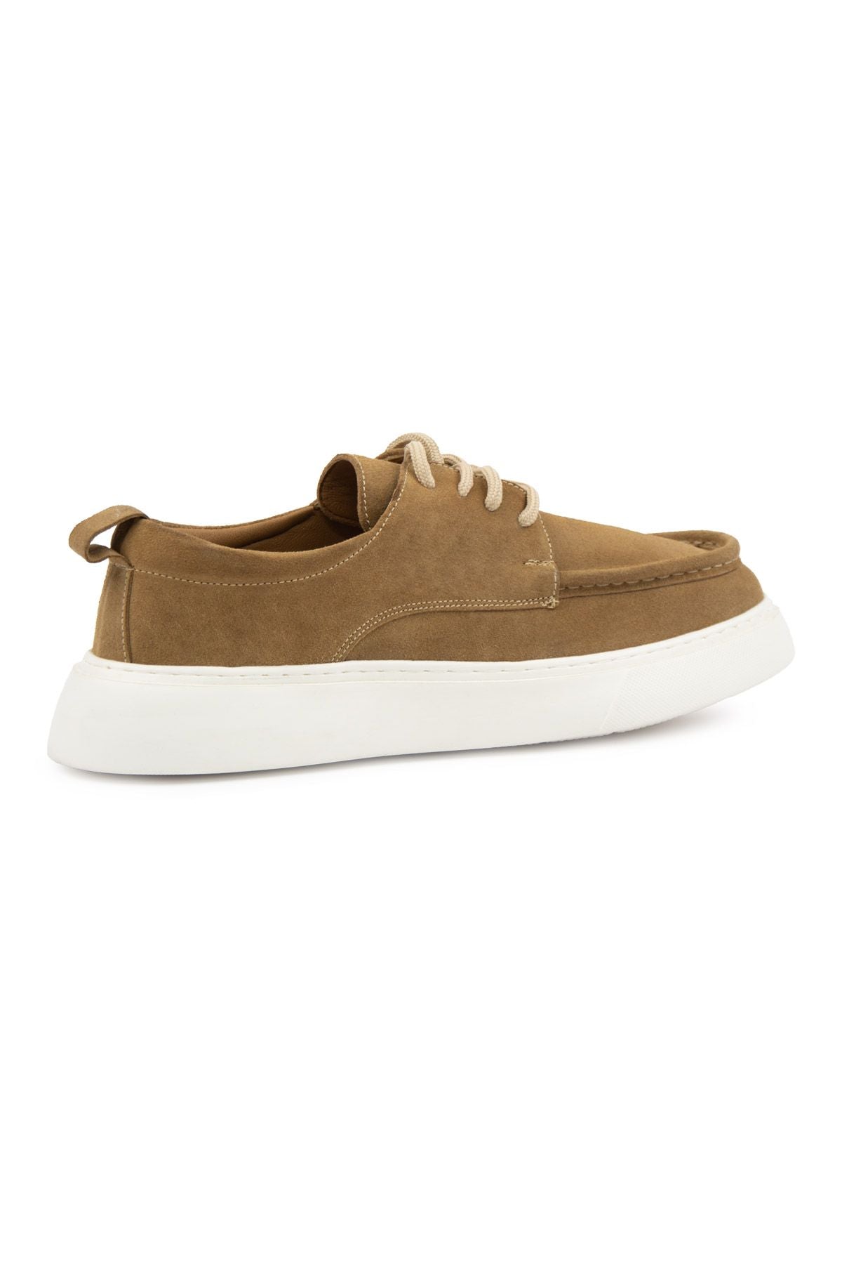 Hakiki Süet Erkek Loafer DG5029 Taba