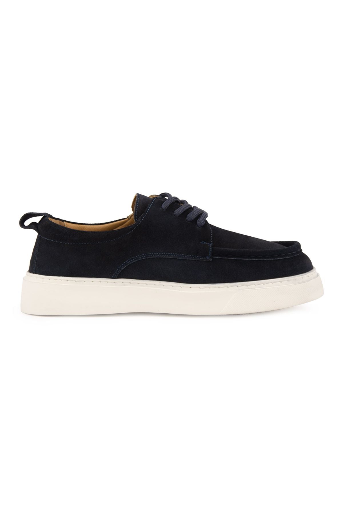 Hakiki Süet Erkek Loafer DG5029 Lacivert