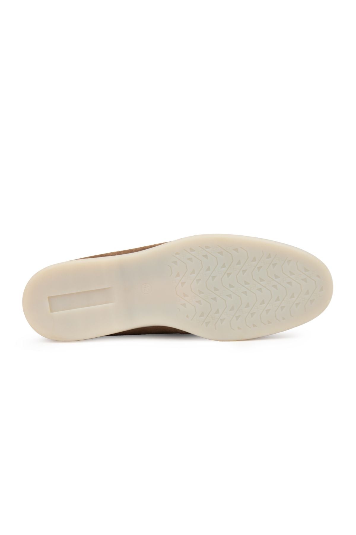 Hakiki Süet Erkek Tokalı Loafer 500910 Sahra