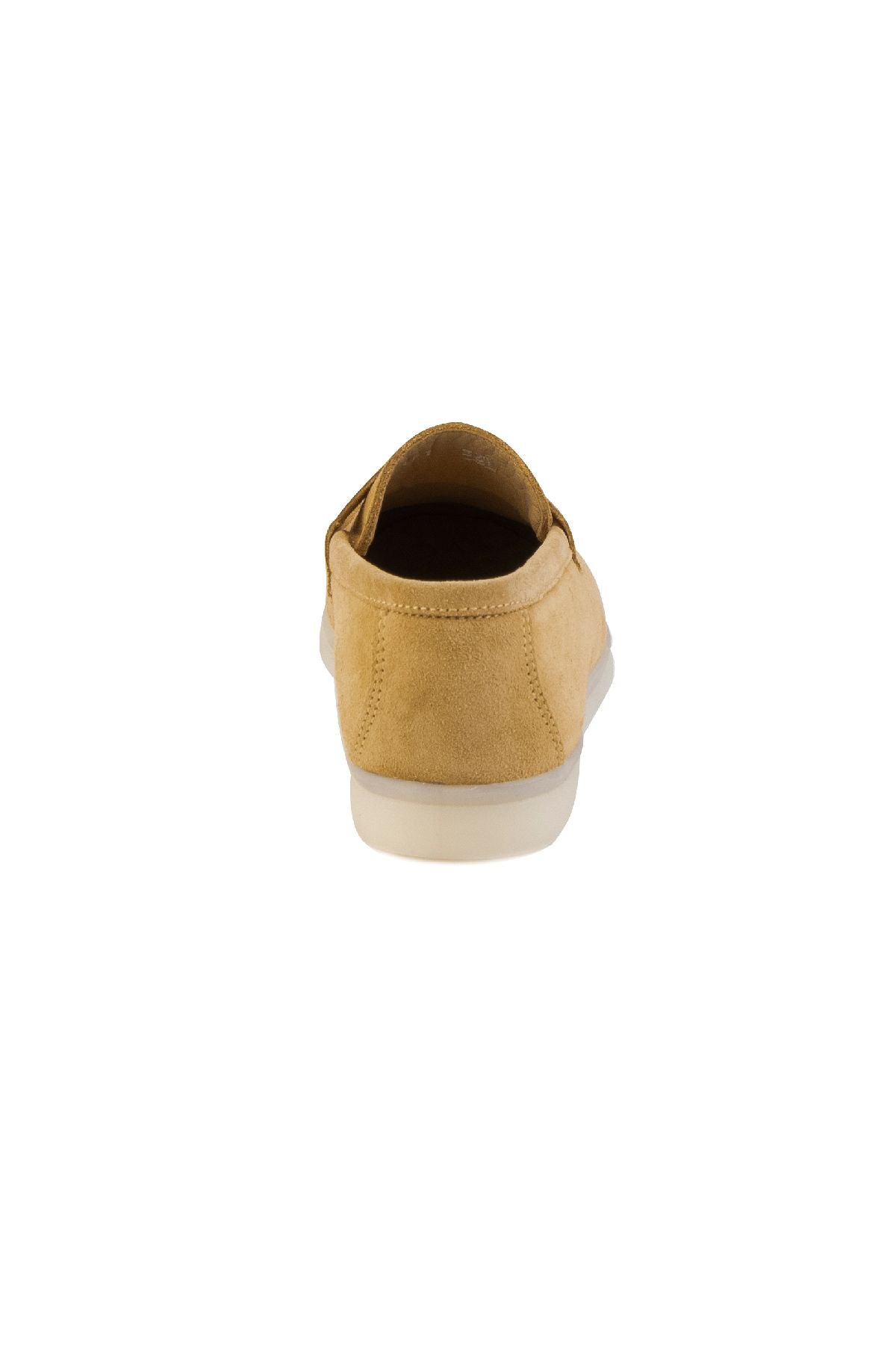 Hakiki Süet Kadın Düz Ayakkabı 700910 Camel