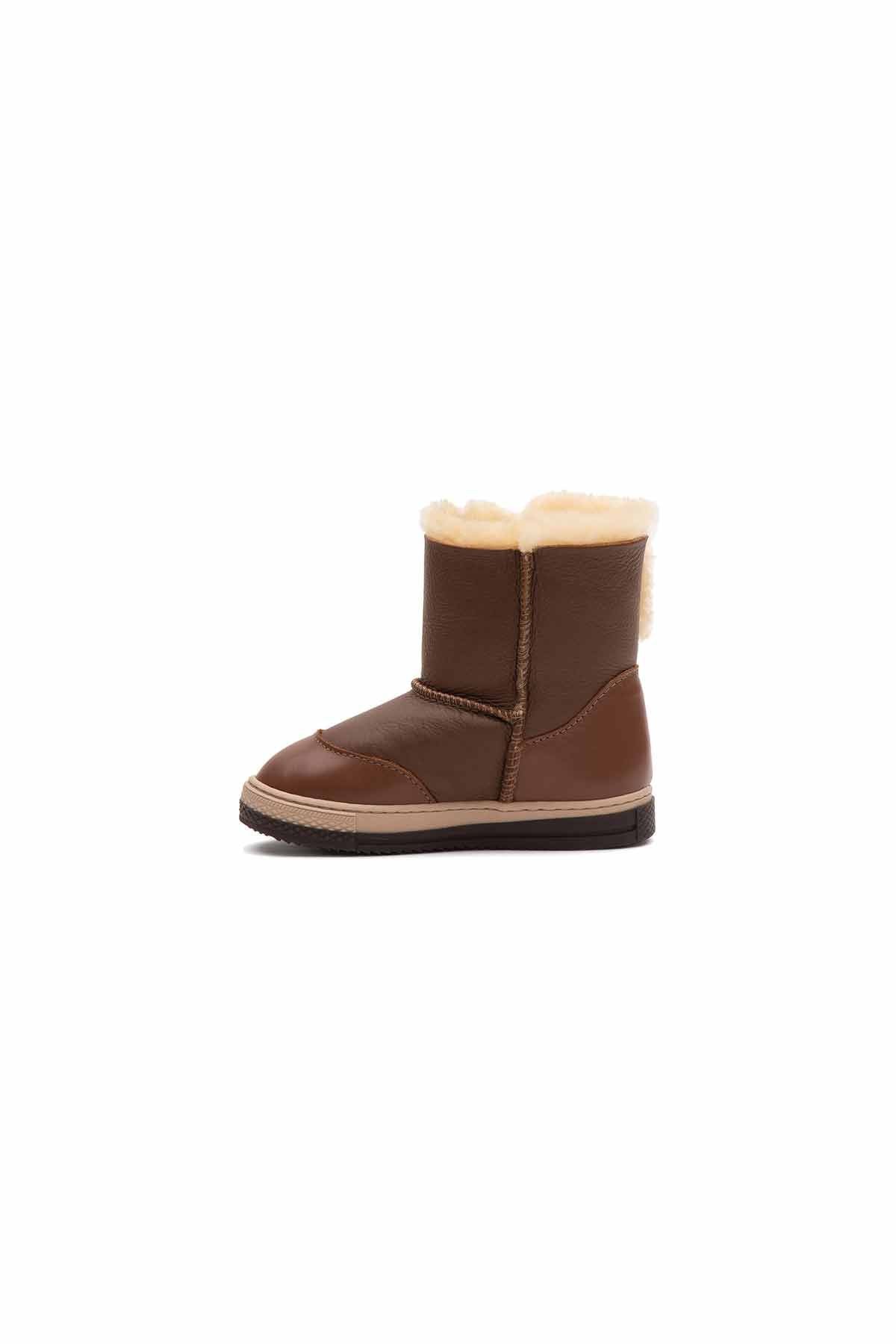 İçi Kürklü Cırtlı Çocuk Botu 186061 Taba