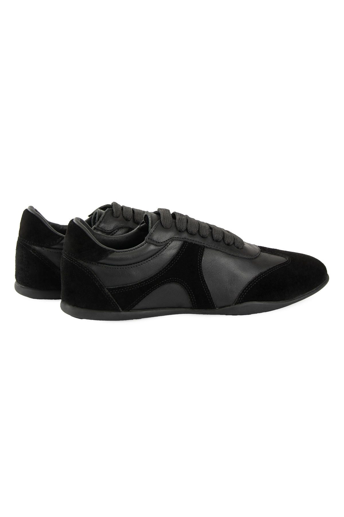 Kadın Deri Günlük Sneaker DG6111 Siyah