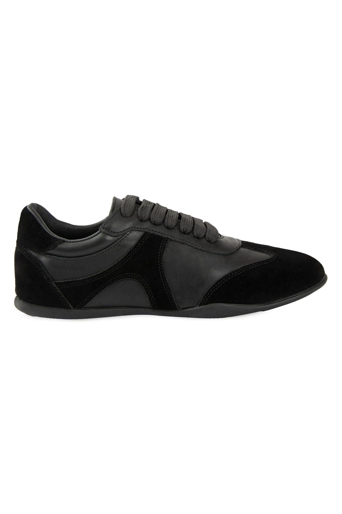 Kadın Deri Günlük Sneaker DG6111 Siyah
