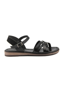 Women's Leather Sandals DG6006 Black