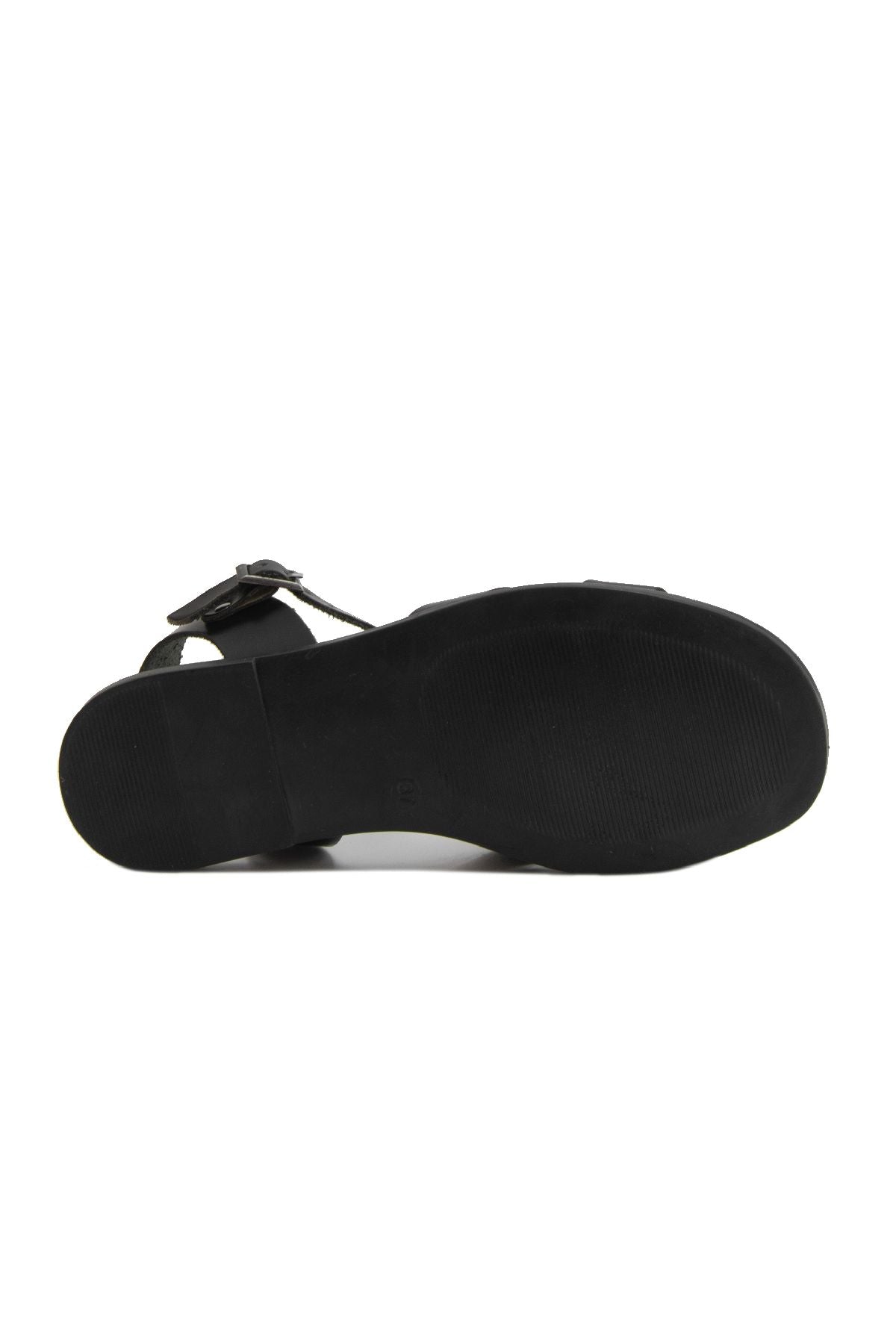 Kadın Deri Sandalet DG6012 Siyah