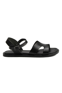 Women's Leather Sandal DG6012 Black
