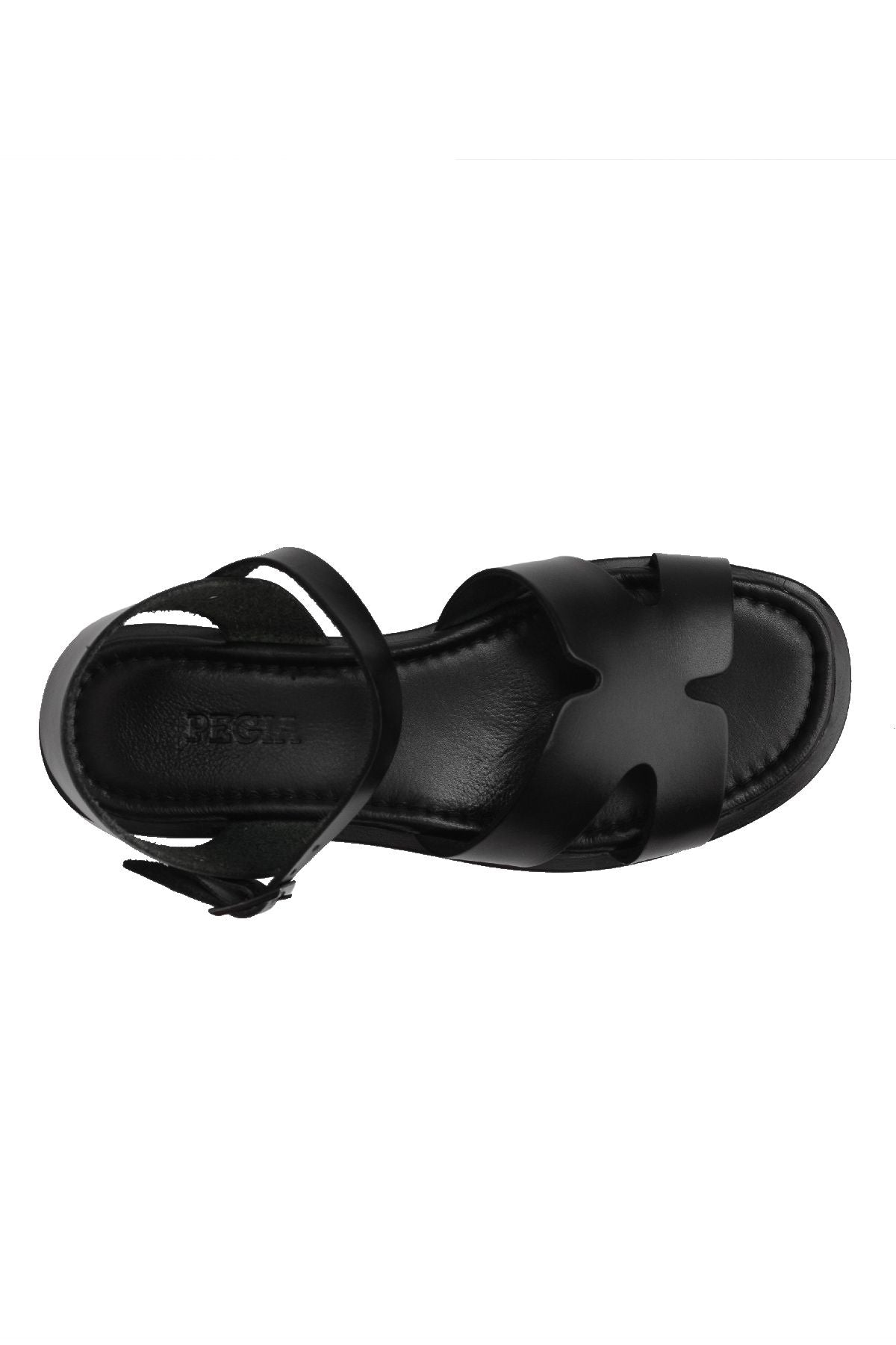 Kadın Deri Sandalet DG6012 Siyah