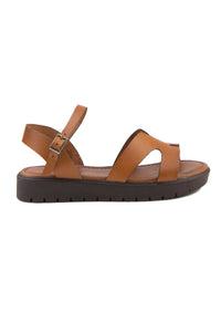 Women's Leather Sandal DG6020 Tobacco