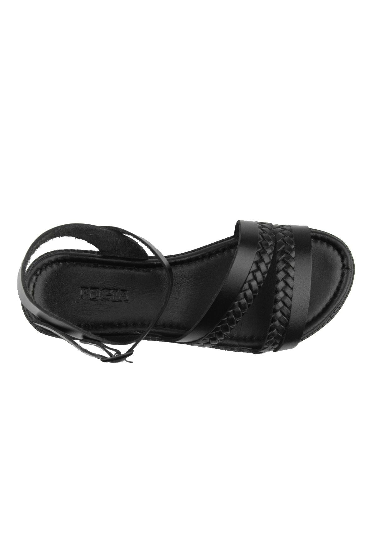 Kadın Deri Sandalet DG6021 Siyah