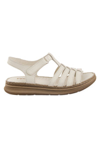 Women's Leather Sandal DG6114 Beige