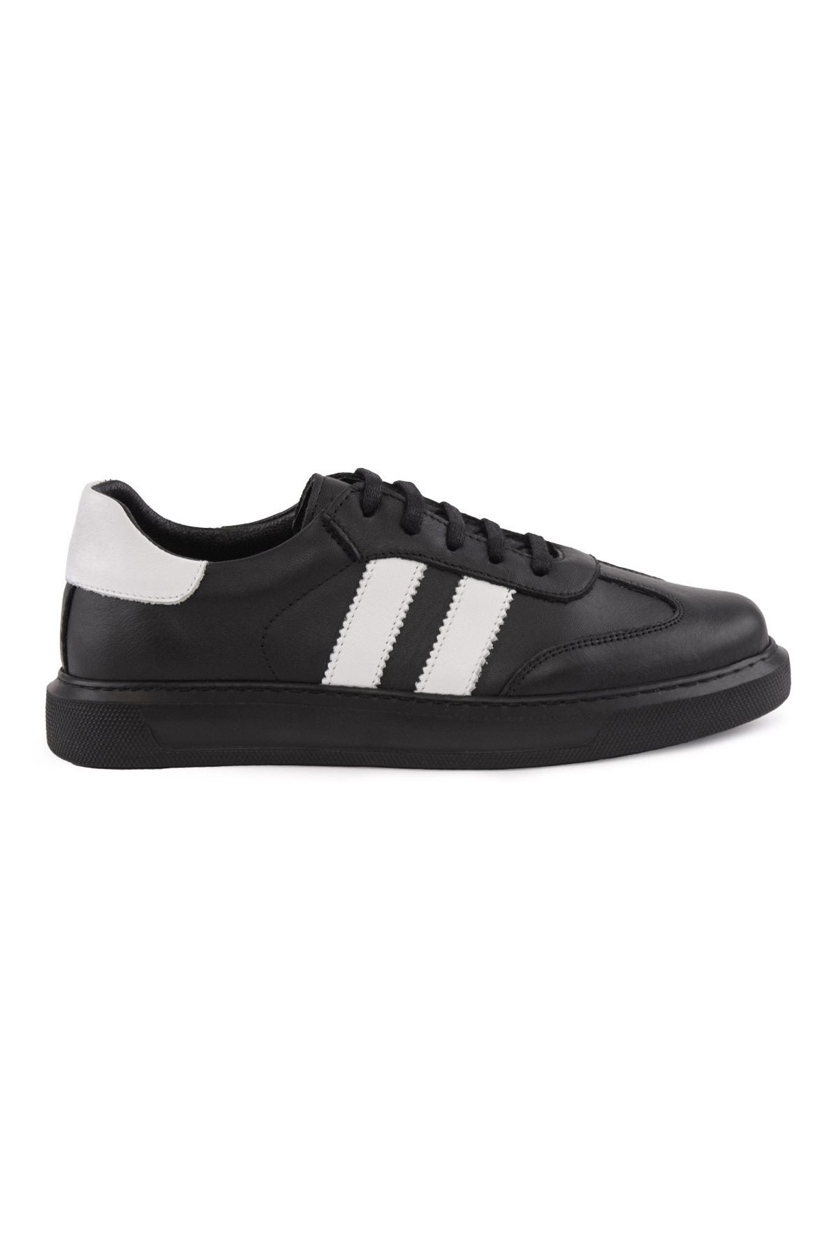 Kadın Deri Sneaker DG6035 Siyah