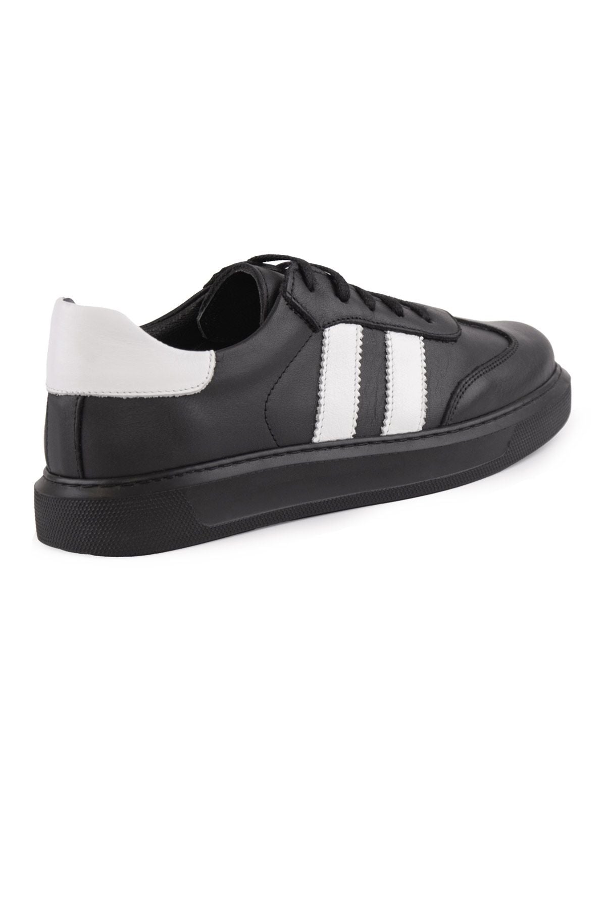 Kadın Deri Sneaker DG6035 Siyah