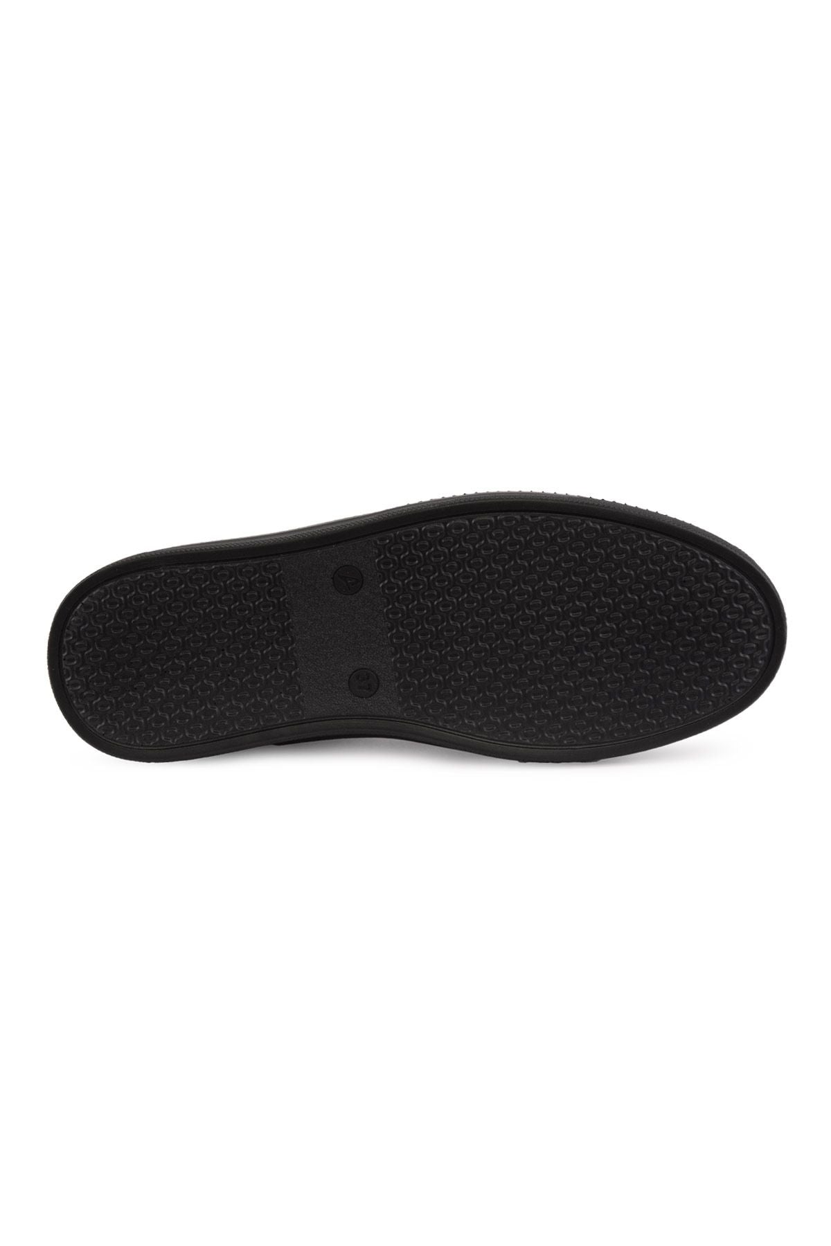 Kadın Deri Sneaker DG6035 Siyah