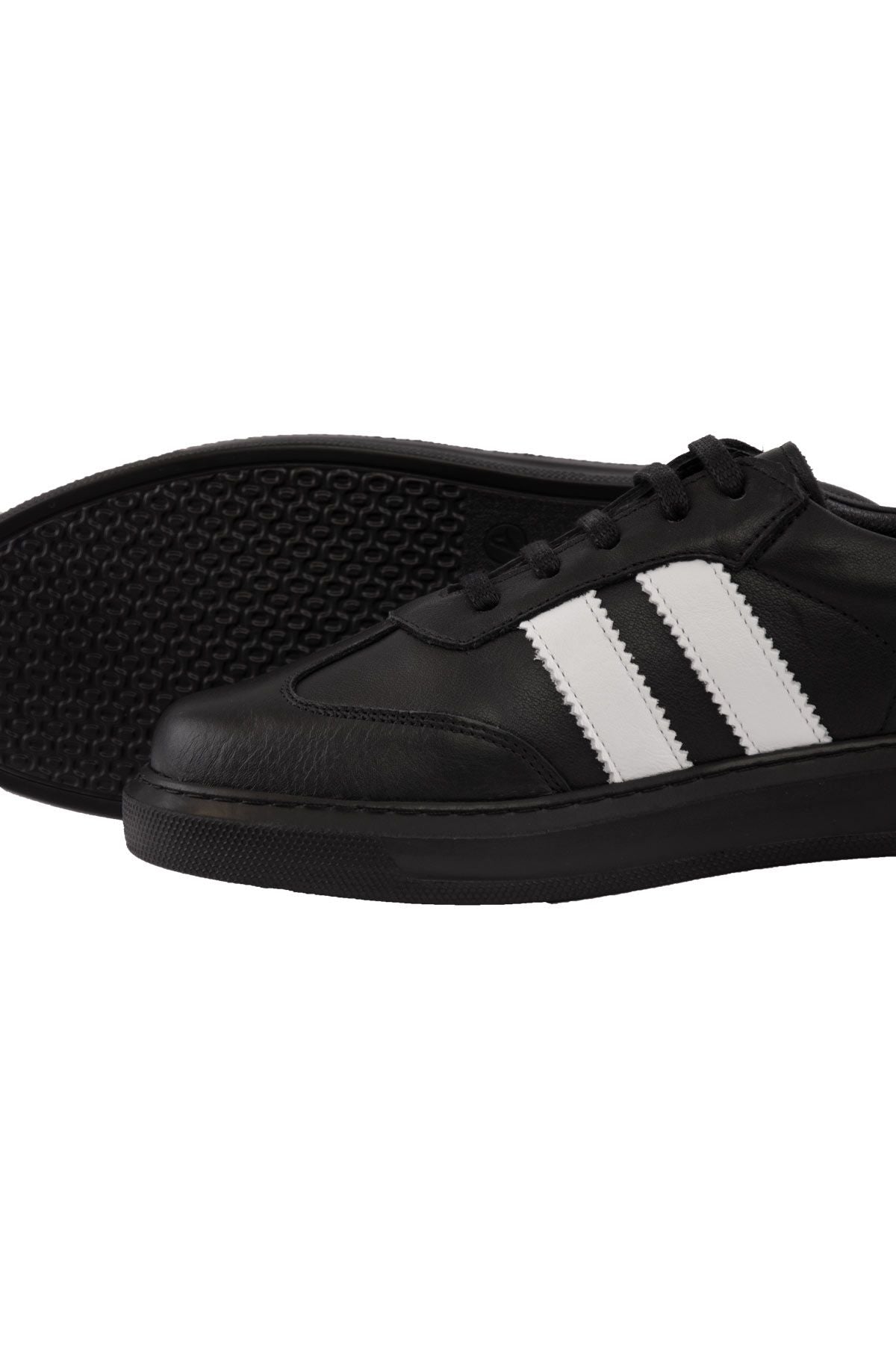 Kadın Deri Sneaker DG6035 Siyah