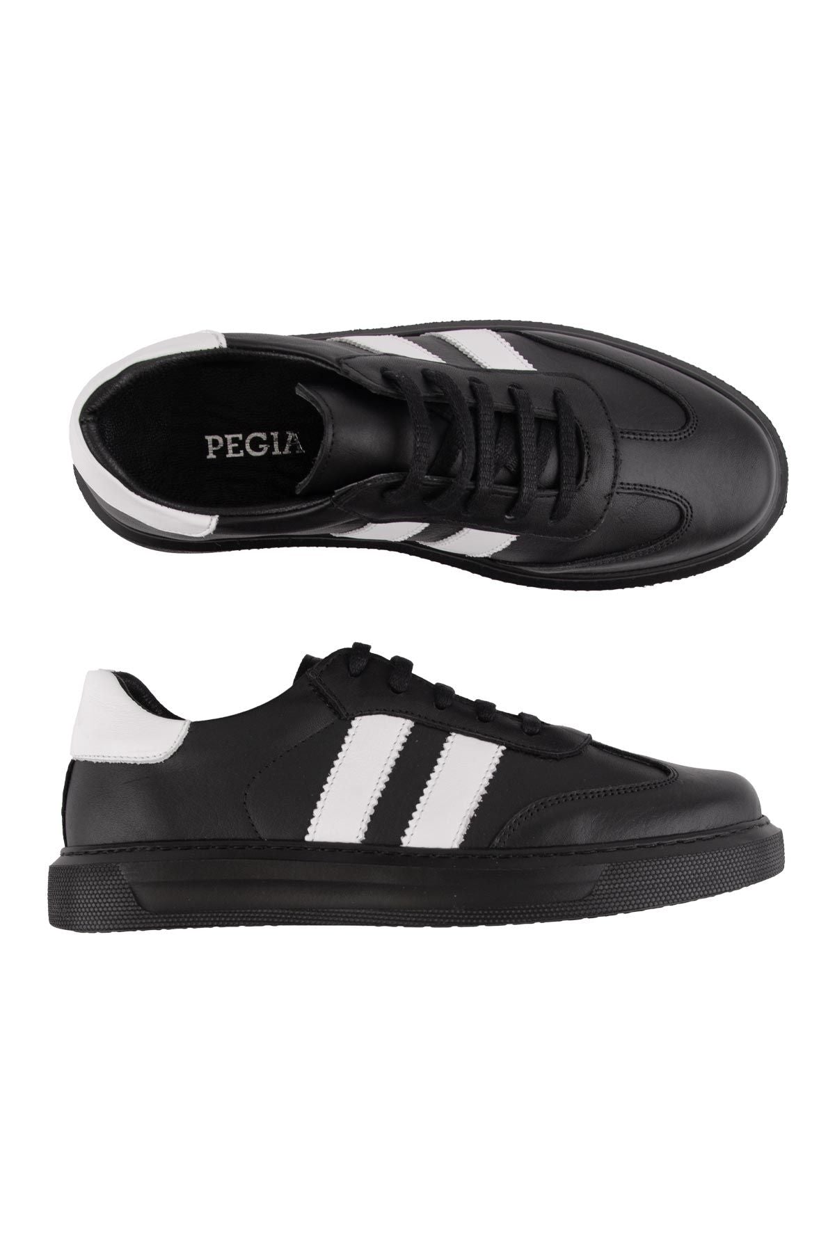 Kadın Deri Sneaker DG6035 Siyah