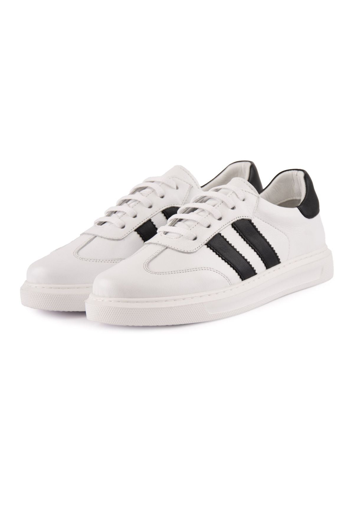 Kadın Deri Sneaker DG6035 Beyaz