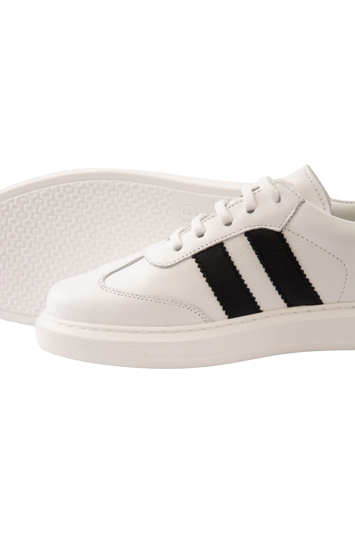 Kadın Deri Sneaker DG6035 Beyaz