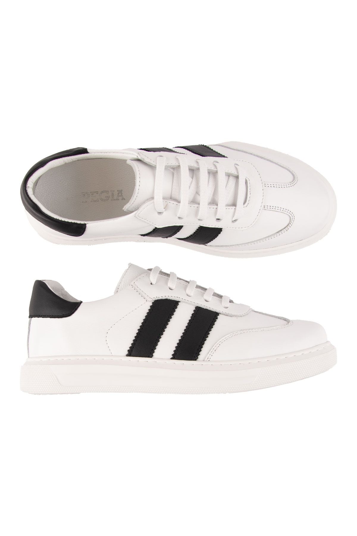 Kadın Deri Sneaker DG6035 Beyaz