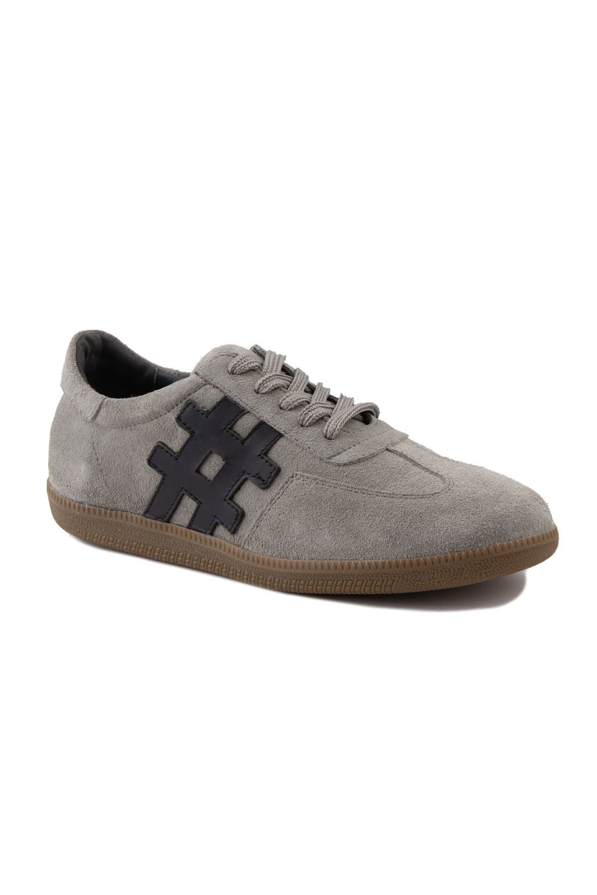 Kadın Deri Sneakers DG6022 Gri